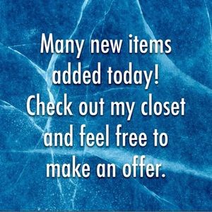 New Items Added